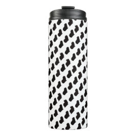 Termo Silhouette de cerdo guineano termal con tumbler