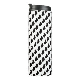 Termo Silhouette de cerdo guineano termal con tumbler