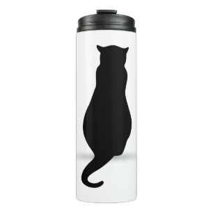 Termo Siluetas de gato siluetas