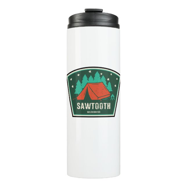 Termo Silvestre Sawtooth Camping Idaho (Anverso)