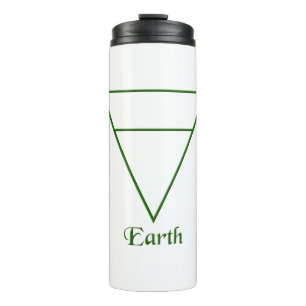 Termo Símbolo de elemento terrestre de Pagan caído