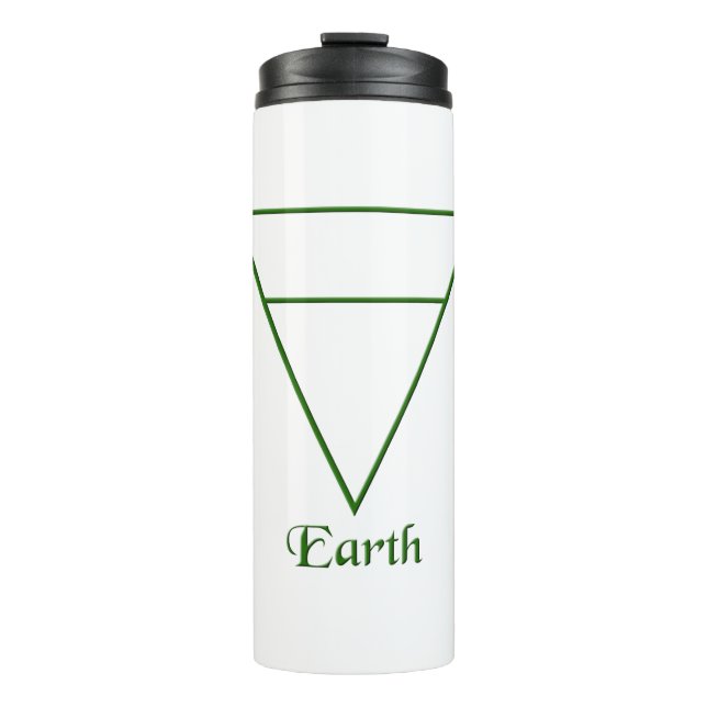 Termo Símbolo de elemento terrestre de Pagan caído (Anverso)