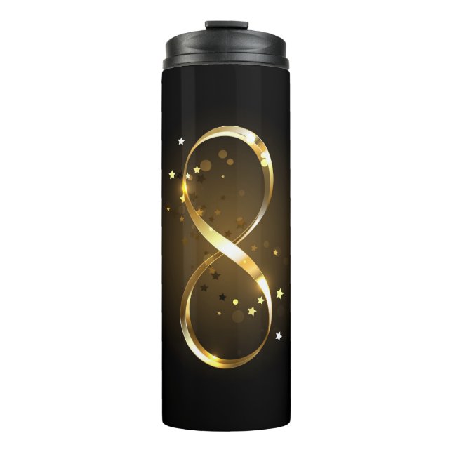 Termo Símbolo de infinito dorado (Anverso)
