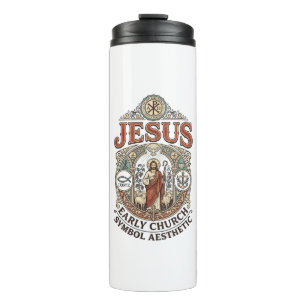 Termo Símbolo de la Iglesia Primitiva de Jesús Estética