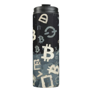 Termo Símbolos de Bitcoin (Estilo: 10)