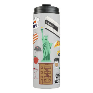 Termo Símbolos de la Ciudad de Nueva York