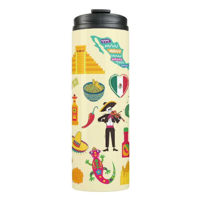 Termo Símbolos de México (Anverso)