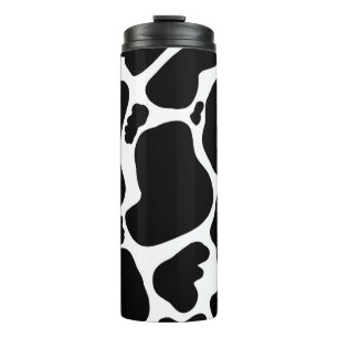 Termo Simple Black Cow Spots Animal