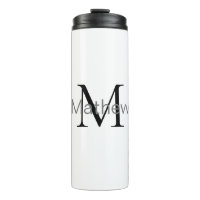 simple letra inicial monograma agregue su letra de