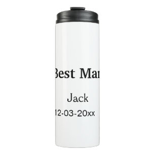 Termo SIMPLE MINIMAL añada tu nombre personalizado mejor