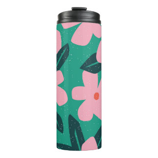 Termo Simplicidad floral: belleza abstracta