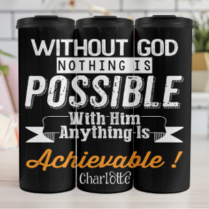 Termo Sin Dios Nada Es Posible