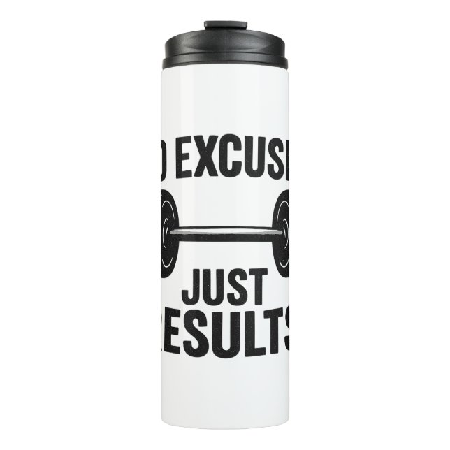 Termo Sin Excusas Solo Resultados  (Anverso)