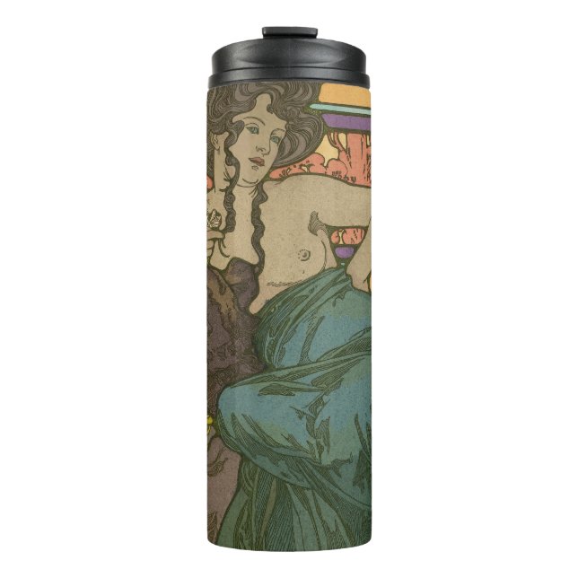 Termo Sin título de Alphonse Mucha (1902) (Anverso)
