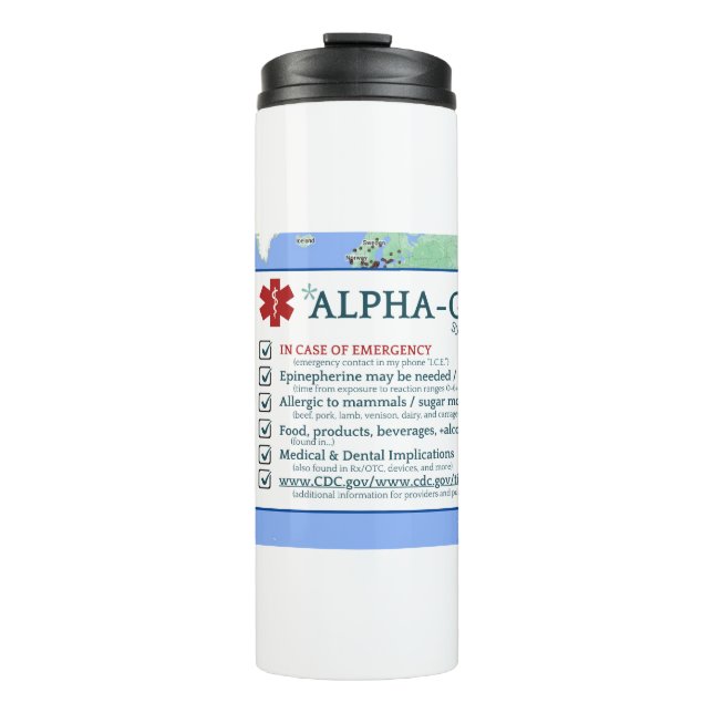 TERMO SÍNDROME ALPHA-GAL TUMBLEO (Anverso)