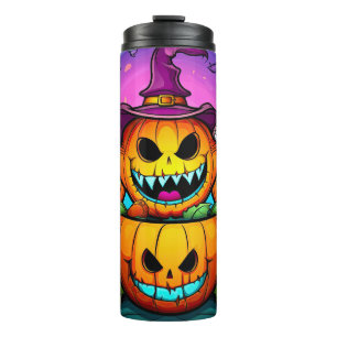 Termo Siniestro Jack-O-Lantern