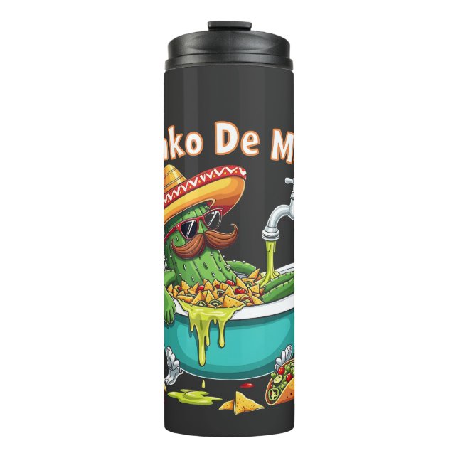 Termo Sinko de Mayo"Funny Cinco de Mayo Cactus (Anverso)