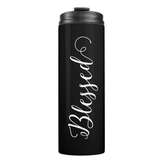 Termo Sip con bendición diseño café Mug (Anverso)