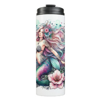 Termo Sirena colorida