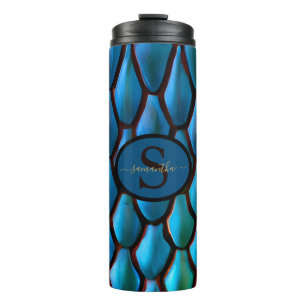 Termo Sirena iridiscente cuela a Dragon Scales Fantasmas