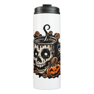 Termo Skull Coffee Mug Halloween