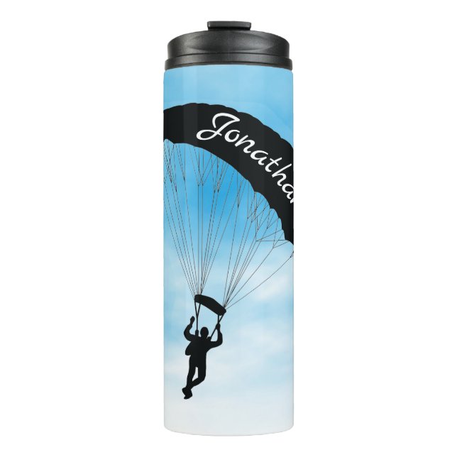 Termo Skydiving Parachuing Diseño Termal Tumbler (Anverso)