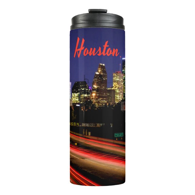 Termo Skyline de Houston Texas (Anverso)