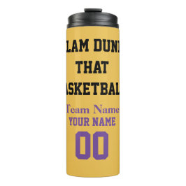 Termo Slam Dunk Ese Nombre De Baloncesto