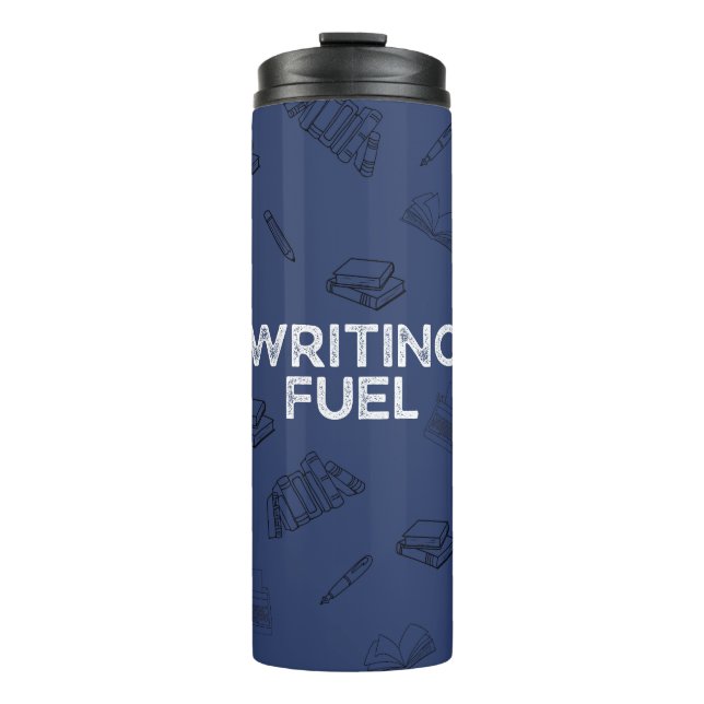 Termo SlateBlue Writing Fuel Travel Mug (Anverso)