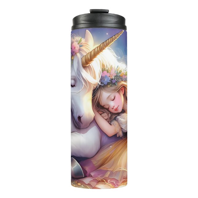 Termo Sleeping Girl Unicorn Dreamscape (Anverso)