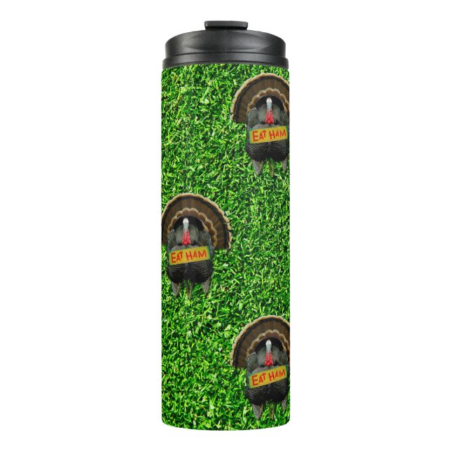 Termo SlipperyJoe's Thanksgiving pakey eat co (Anverso)