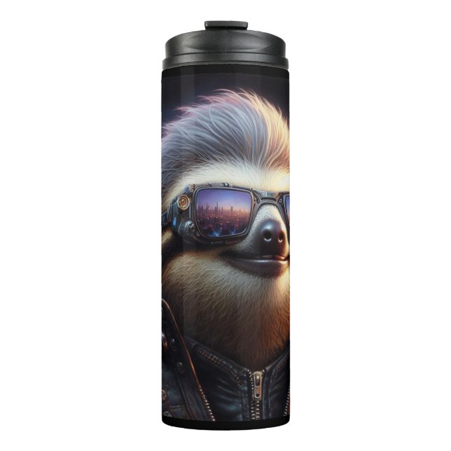 Termo Sloth Cyberpunk (Anverso)
