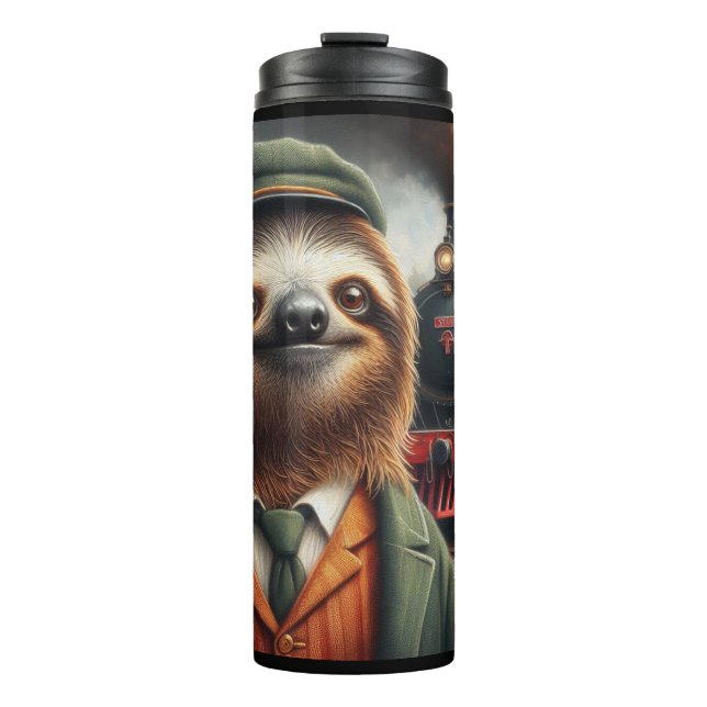 Termo Sloth Train Engineer (Anverso)