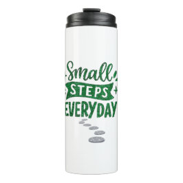 Termo Small Steps Everyday Motivational Thermal Bottle