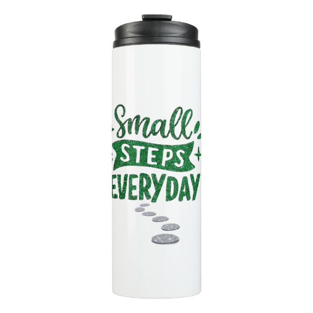 Termo Small Steps Everyday Motivational Thermal Bottle (Anverso)