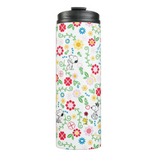 Termo Snoopy So Sweet Flower Pattern