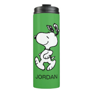 Termo Snoopy So Sweet Flower Pattern   Añadir su nombre