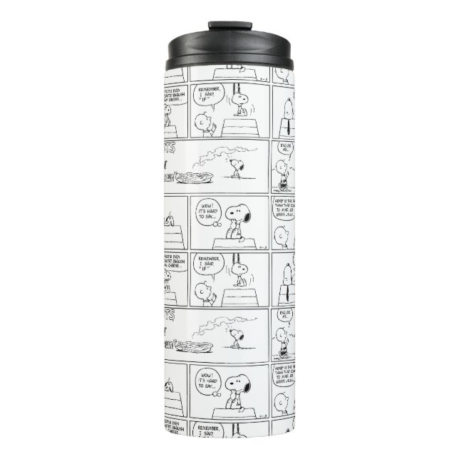 Termo Snoopy y Charlie Brown | Muffin inglés (Anverso)