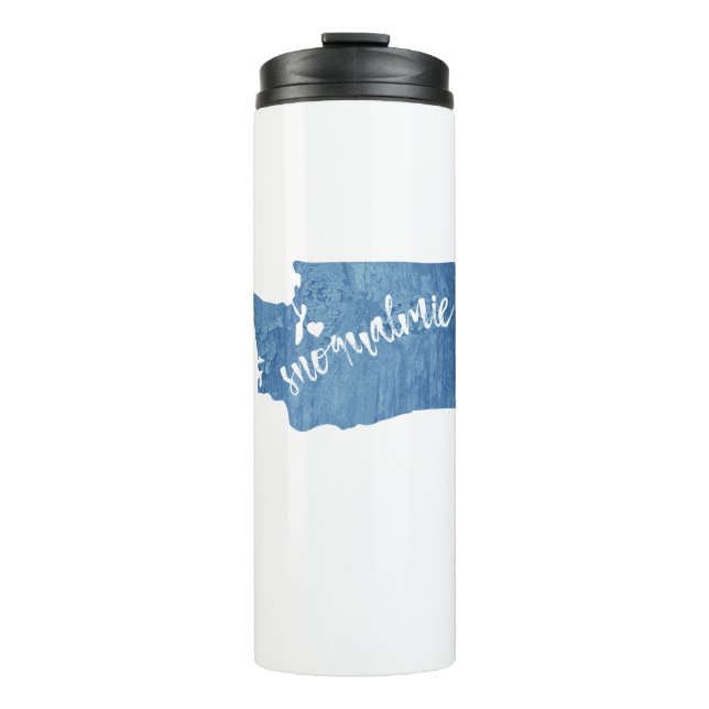 Termo Snoqualmie Washington Wood Grain (Anverso)