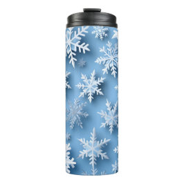 Termo Snowflakes Blue Winter