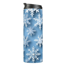 Termo Snowflakes Blue Winter