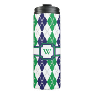 Termo Sobre el Tumbler Termal Verde Argyle