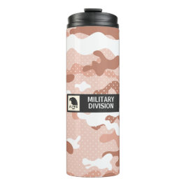 Termo Soft Peach Camouflage Pattern