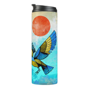 Termo Sol de árbol de aves