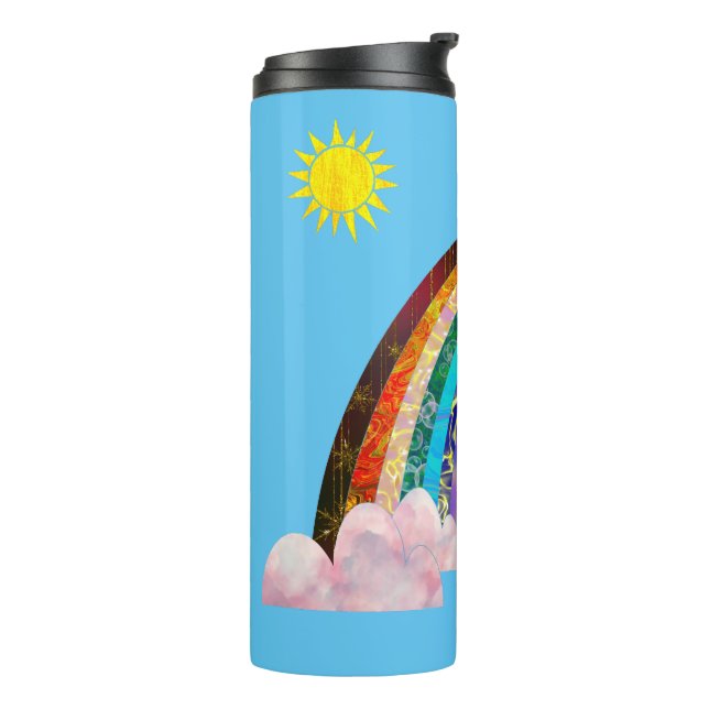 Termo Sol y arco iris 2 (Rotado hacia la izquierda)