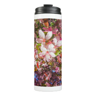 Termo Sol y nubes La naturaleza florece el corazón en la