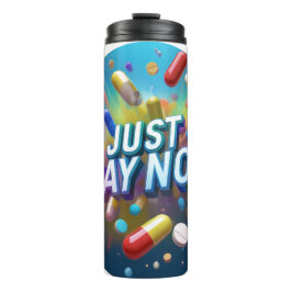 Termo Solo di no a las drogas