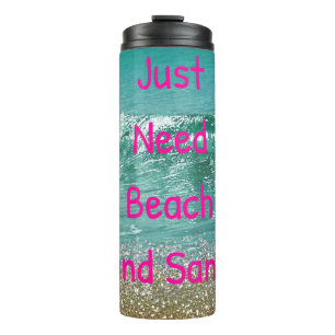 Termo Solo necesita playa y arena