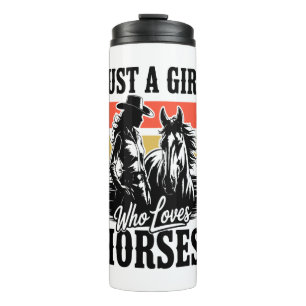 Termo Sólo un Chica que ama a los caballos (3)