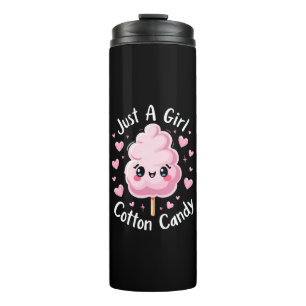 Termo Sólo un Chica que ama el algodón dulce